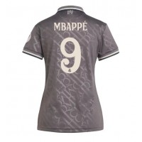 Real Madrid Kylian Mbappe #9 Replica Third Shirt Ladies 2024-25 Short Sleeve